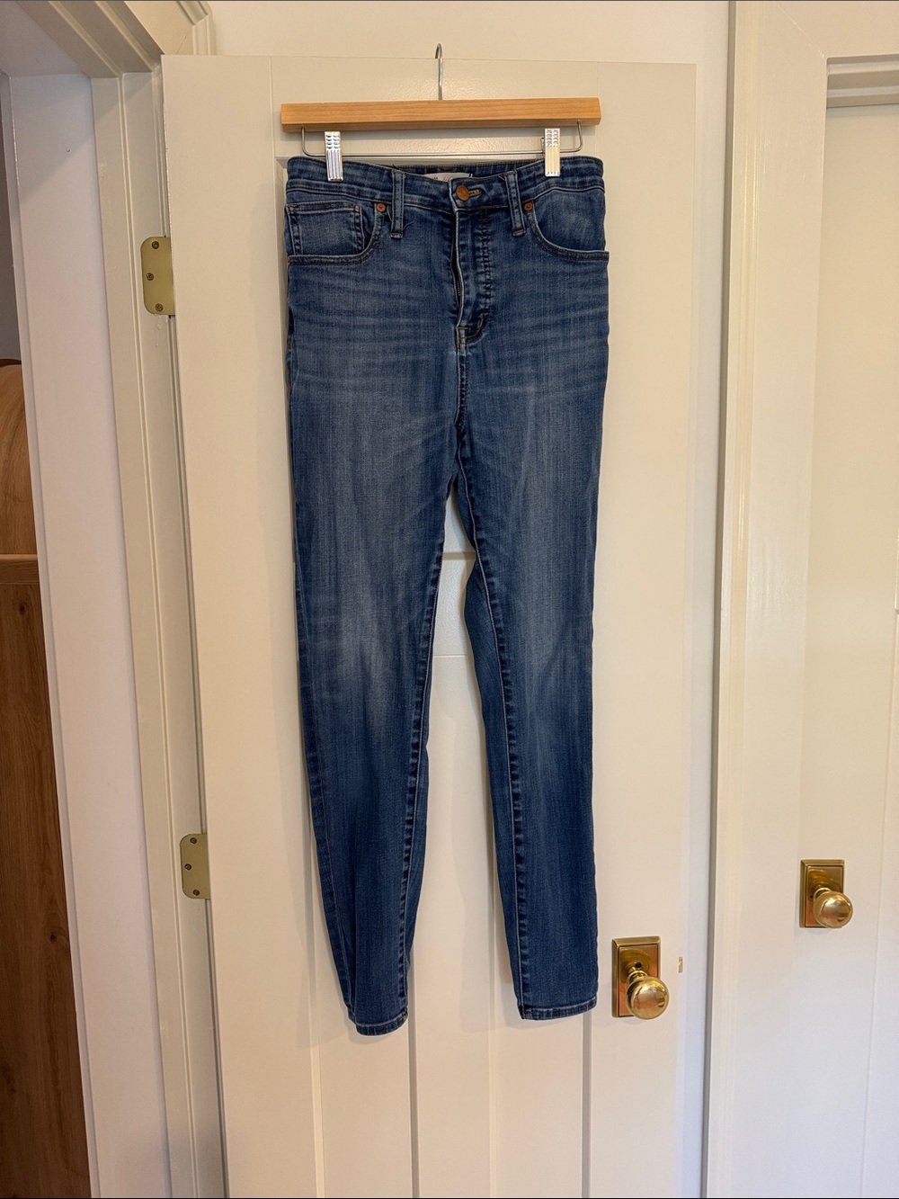 Madewell Skinny Jeans in Medium Blue Wash